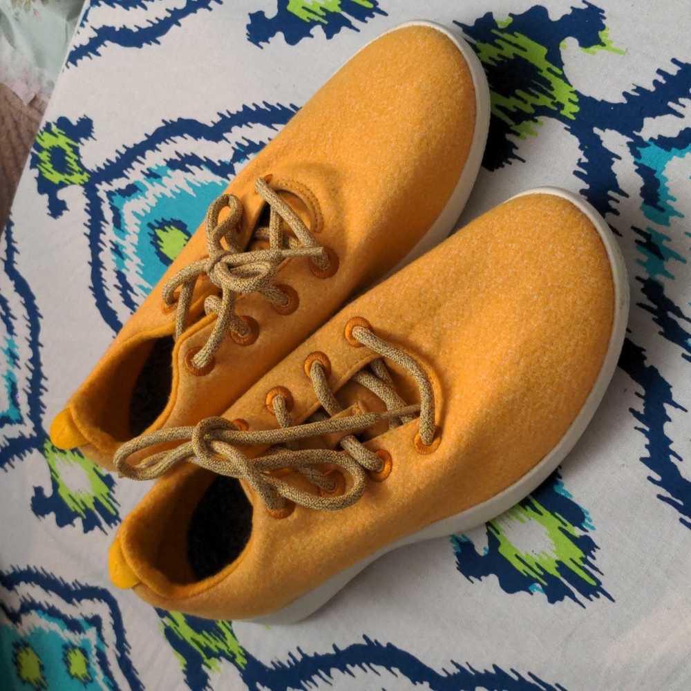 Allbirds W10 Orange Merino Wool Sneakers